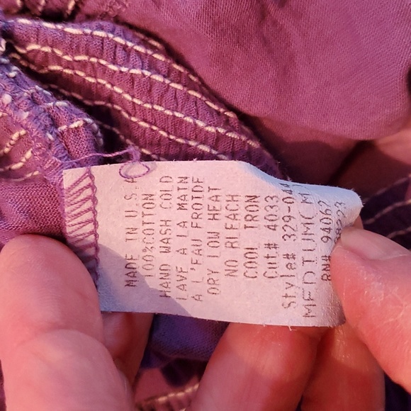 Size M - Language Los Angeles Designer brand Plunging Tunic Beach Coverup Top - Picture 8 of 12